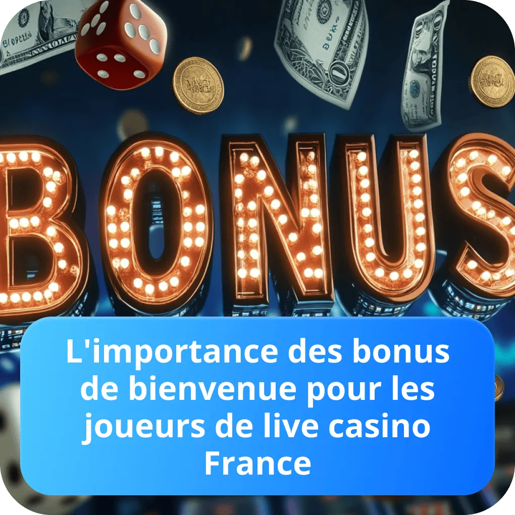 Casino bonus de bienvenue